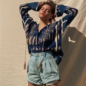 ONE TEASPOON hand dye santorini top